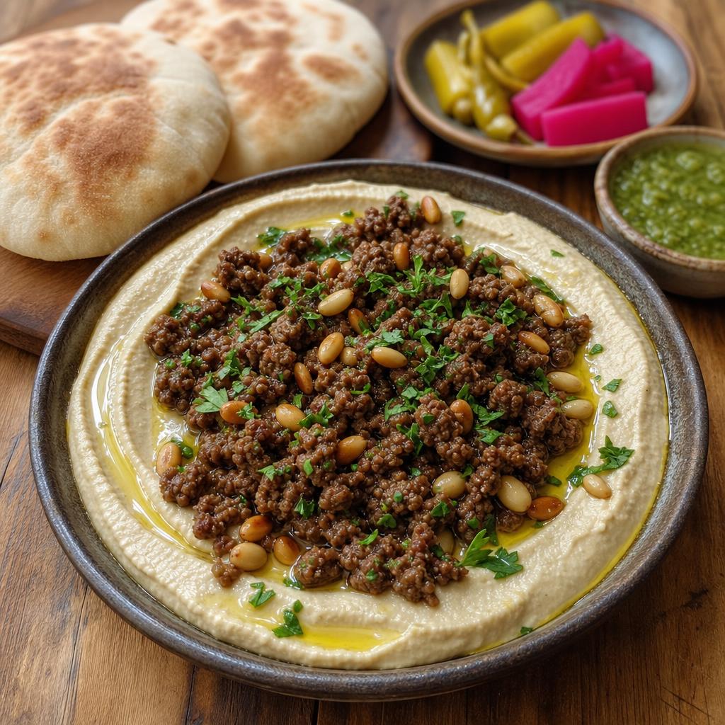 חומוס בשר — המנה החדשה